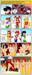 absurdres ahoge all_fours animal_ears antenna asahina_mikuru barefoot bishoujo_senshi_sailor_moon black_hair blonde_hair bloodberry blue_eyes bottomless breasts brown_eyes brown_hair character_request code_geass comic creatures_(company) crossover empty_eyes expressionless fake_animal_ears feet fingering galaxy_angel game_freak green_eyes happy_trance highres higurashi_kagome hypnosis hypnotic_accessory ikkitousen inuyasha jimryu kouzuki_kallen kan&#039;u_unchou large_breasts leotard lina_inverse long_hair mazaki_anzu medium_breasts milfeulle_sakuraba mind_control misty_(pokemon) multiple_girls nintendo nude orange_hair panties pink_hair playboy_bunny pokemon pokemon_(anime) pokemon_(classic_anime) ponytail rabbit_ears ranpha_franboise red_hair saber_marionette_j sailor_jupiter school_uniform sex short_hair slayers standing standing_at_attention suzumiya_haruhi suzumiya_haruhi_no_yuuutsu tech_control tengen_toppa_gurren_lagann underwear yoko_littner yu-gi-oh!