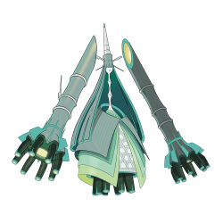 artist_request celesteela closed_mouth covered_eyes full_body gen_7_pokemon nintendo no_humans official_art pokemon pokemon_(creature) pokemon_focus pokemon_sm rayman_limbs simple_background solo third-party_source ultra_beast white_background