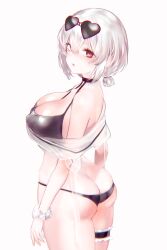 1girl ass azur_lane bikini butt_crack pottsness sirius_(azur_lane) sirius_(scorching-hot_seirios)_(azur_lane) sunglasses swimsuit tagme