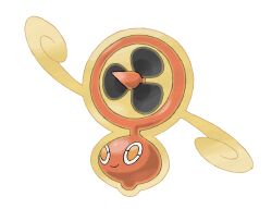 Rule 34 | alternate form, closed mouth, electric fan, full body, gen 4 pokemon, highres, nintendo, no humans, official art, pokemon, pokemon (creature), pokemon dppt, pokemon focus, pokemon platinum, rotom, rotom (fan), smile, solo, sugimori ken, third-party source, transparent background, yellow eyes