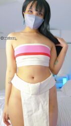 1girl aerisaa animated asian ass ass_shake breasts chel_(the_road_to_el_dorado) cosplay highres pussy real_life small_breasts tagme the_road_to_el_dorado twerking video