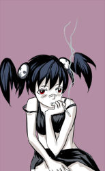 2-ch creepy-tan mascot ru-chans skull smoke