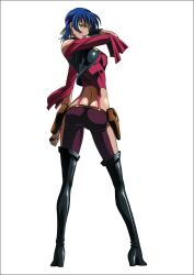 1girl butt_crack carmen99 gunxsword kimura_takahiro smile