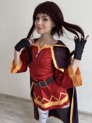 Rule 34 | 1girl, cosplay, dream lilo, dreamlilo, kono subarashii sekai ni shukufuku wo!, megumin, petite, real life