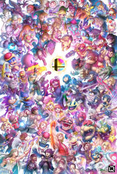6+boys 6+girls absolutely_everyone alph_(pikmin) amamiya_ren ancient_minister animal_crossing arm_cannon armlet armor avatar_legends banjo-kazooie banjo_(banjo-kazooie) bayonetta bayonetta_(series) bayonetta_2 black_hair blonde_hair blue_bodysuit blue_eyes blue_hair bodysuit bowser bowser_jr. breasts brown_hair bytan cape captain_falcon castlevania:_rondo_of_blood castlevania_(series) character_request charizard chrom_(fire_emblem) cloud_strife commentary corrin_(fire_emblem) corrin_(male)_(fire_emblem) creatures_(company) crown dark_pit deku_shield diddy_kong dog_(duck_hunt) donkey_kong donkey_kong_(series) donkey_kong_country dr._mario dr._mario_(game) dragon_quest dragon_quest_xi dress duck_(duck_hunt) duck_hunt english_commentary everyone f-zero facial_hair falco_lombardi family_computer_robot final_fantasy final_fantasy_vii fire_emblem fire_emblem:_mystery_of_the_emblem fire_emblem:_path_of_radiance fire_emblem:_the_binding_blade fire_emblem_awakening fire_emblem_fates flame-tipped_tail fox_mccloud game_freak ganondorf gen_1_pokemon gen_2_pokemon gen_4_pokemon gen_6_pokemon gen_7_pokemon gloves gown green_(pokemon) green_eyes green_hair greninja headband hero_(dq11) high_ponytail highres hylian_shield ice_climber iggy_koopa ike_(fire_emblem) incineroar inkling inkling_girl inkling_player_character isabelle_(animal_crossing) ivysaur jewelry jigglypuff kazooie_(banjo-kazooie) ken_masters kid_icarus kid_icarus_uprising king_dedede king_k._rool kirby kirby_(series) kuroi-tsuki larry_koopa left-handed legendary_pokemon lemmy_koopa link little_mac long_hair lucario lucas_(mother_3) lucina_(fire_emblem) ludwig_von_koopa luigi luma_(mario) mario mario_(series) marth_(fire_emblem) master_sword mega_man_(character) mega_man_(classic) mega_man_(series) meta_knight metal_gear_(series) metal_gear_solid metroid mewtwo mii_(nintendo) mole mole_under_mouth monkey morton_koopa_jr. mother_(series) mother_2 mother_3 mr._game_&amp;_watch multiple_boys multiple_girls mustache nana_(ice_climber) ness_(mother_2) nintendo olimar open_mouth pac-man pac-man_(game) palutena persona persona_5 pichu pikachu pikmin_(creature) pikmin_(series) piranha_plant pit_(kid_icarus) pointy_ears poke_ball pokemon pokemon_(creature) pokemon_dppt pokemon_sm pokemon_xy ponytail popo_(ice_climber) poppant power_armor power_suit princess_daisy princess_peach princess_zelda punch-out!! purple_hair red_(pokemon) red_hair richter_belmont ridley robin_(fire_emblem) robin_(male)_(fire_emblem) rosalina roy_(fire_emblem) roy_koopa ryu_(street_fighter) samus_aran sheik shield short_hair shulk_(xenoblade) simon_belmont simple_background skin_tight smash_ball smile solid_snake sonic_(series) sonic_the_hedgehog splatoon_(series) squirtle star_fox street_fighter super_mario_galaxy super_smash_bros. the_legend_of_korra the_legend_of_zelda the_legend_of_zelda:_a_link_between_worlds the_legend_of_zelda:_breath_of_the_wild the_legend_of_zelda:_ocarina_of_time toon_link triforce tunic varia_suit villager_(animal_crossing) wario warioware weapon wendy_o._koopa wii_fit wii_fit_trainer wii_fit_trainer_(female) wolf_o&#039;donnell wooden_shield xenoblade_chronicles_(series) xenoblade_chronicles_1 yoshi young_link zero_suit