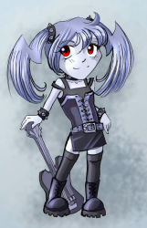 2-ch chibi creepy-tan guitar instrument mascot ru-chans