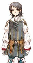 00s 1boy bad_id bad_pixiv_id black_hair boots final_fantasy final_fantasy_xii gloves larsa_ferrinas_solidor male_focus prince pteruges raven_(ambrosia) sleeve_garter solo thigh_boots thighhighs white_background white_gloves