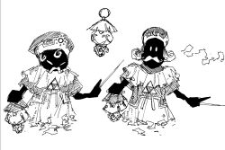 Rule 34 | 2boys, brothers, facial hair, flat (zelda), ghost, greyscale, hat, headdress, lantern, monochrome, multiple boys, mustache, nintendo, poe (zelda), sharp (zelda), shrub mtg, siblings, sketch, the legend of zelda, the legend of zelda: ocarina of time