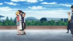 animated animated_gif another anrakutei_kukuru black_hair blonde_hair blue_eyes bouhatei_tetora brown_eyes brown_hair buratei_marii cosplay crossover glasses green_eyes green_hair hair_ornament hairclip haroukitei_kigurumi joshiraku kill_me_baby kuurubiyuutei_gankyou long_hair lowres multiple_girls toaru_majutsu_no_index toradora! zero_no_tsukaima