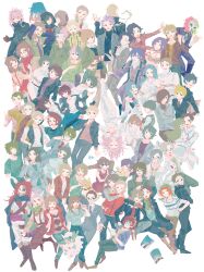 Rule 34 | 6+boys, 6+girls, ^ ^, absolutely everyone, aiba ibuki, aiba yuusuke, annie (saibou shinkyoku), apron, aqua shirt, arms on another&#039;s shoulder, asada maasa, atou haruki, black boots, black capelet, black coat, black eyes, black hair, black jacket, black pants, black shirt, black shoes, black sweater, black vest, blonde hair, blood, blood on clothes, blood on face, blue eyes, blue hair, blue jacket, blue pants, blue shirt, book, boots, box, braid, brown boots, brown eyes, brown gloves, brown hair, brown jacket, brown pants, brown shoes, brown sweater, capelet, carrying, cat, character request, closed eyes, closed mouth, coat, collared shirt, colored tips, commentary request, creature, dita iliner, dress, dreyfus zweig, earbuds, earphones, earrings, eigha iliner, endou akane, enein rundall, enomoto george, enomoto kazue, enomoto noa, everyone, eyepatch, feather hair ornament, feathers, frown, fukurou (saibou shinkyoku), fur-trimmed jacket, fur trim, glasses, gloves, godzylla (saibou shinkyoku), gold trim, green hair, green jacket, green pants, green shirt, grey hair, grey jacket, grey pants, grey shirt, hair bobbles, hair ornament, hair over eyes, hair over one eye, hairband, hand on own chin, hands on own chest, harada kazaru, harada minoru, harada mutei, haruno shion, hatsutori hajime, heterochromia, highres, hioki ataru, holding, holding book, holding box, hood, hood up, hooded jacket, imamura hiroshi, isoi haruki, isoi rai, isoi reiji, isoi reiji (rei-kun), jabuchi you, jacket, jewelry, johann juanbeltz, kachiya homare, kainuma nagisa, kanou aogu, karasu (saibou shinkyoku), kitayama shinya, kondou miara, kotetsu chikaomi, kotori (saibou shinkyoku), kumazaki karen, kumazaki riku, kumazaki sumire, kurachi seira, kurachi terumi, lab coat, layered sleeves, long hair, long sleeves, matsui ikuko, medical eyepatch, medium hair, miwa teita, monocle, multicolored hair, multicolored hairband, multiple boys, multiple girls, mutsushika misumi, nanami izu, nazuremi, necktie, niimi kazuya, nijou ryuu, noelle blau, one eye closed, open clothes, open coat, open jacket, open mouth, open vest, orange hair, orie kadou, orie rin, orie sueko, origin alpha, otowa rui (saibou shinkyoku), outstretched arms, pants, parted bangs, patchwork skin, pink hair, pink shirt, ponytail, purple coat, purple dress, purple hair, purple necktie, purple sweater, quad braids, red apron, red dress, red eyes, red hair, red jacket, red necktie, red scarf, red shirt, red shoes, ribbed sweater, rumeld othmayer, saibou shinkyoku, sayo kento, scar, scar on face, scar on forehead, scarf, semi-rimless eyewear, shinano eiji, shirt, shoes, short hair, short hair with long locks, short over long sleeves, short sleeves, side braid, simple background, single braid, sitting, sleeveless, sleeveless dress, smile, split-color hair, stole, sunagawa nei, sweat, sweater, t-shirt, tanaka yuki, terajima shin, theodore riddle, tina (saibou shinkyoku), turtleneck, turtleneck sweater, two-tone hair, two-tone hairband, uri (saibou shinkyoku), utsugi noriyuki, utsugi rangiri, v, vest, vidal fishburne, white background, white capelet, white pants, white shirt, wide sleeves, yamori ito, yanagi nina, yellow jacket, yellow shirt
