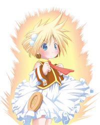 00s blonde_hair blue_eyes buttons dragon_ball large_buttons moetan pop sayajin solo