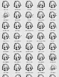 Rule 34 | 1girl, :3, :d, :o, ^ ^, ahoge, akiyama enma, blush, chibi, chibi only, clip studio paint (medium), closed eyes, closed mouth, commentary request, crying, flying sweatdrops, frown, hair intakes, head only, jitome, multiple views, noa-senpai wa tomodachi., nose blush, open mouth, parted lips, saotome noa, screencap, short hair, smile, translation request, trembling, v-shaped eyebrows