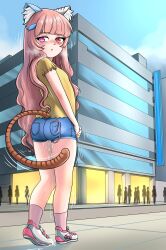 akemithekitten cat_girl embarrassed humiliation loli original pubic_tattoo pussy_juice tattoo vibrator vibrator_cord vibrator_under_clothes