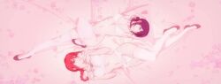 Rule 34 | bra, breasts, chainsaw man, looking at viewer, lying, makima (chainsaw man), navel, on back, panties, reze (chainsaw man), tagme, underwear, white bra, white panties