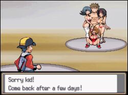 2boys 3girls abs ahegao animated animated_gif ass black_hair blush breast_press breasts brock_(pokemon) clothed_female_nude_male english_text erika_(pokemon) ethan_(pokemon) gameplay_mechanics grabbing_another&#039;s_breast grey_hair groping group_sex hairband hetero implied_fingering jiggle large_breasts large_penis legs looping_animation medium_breasts misty_(pokemon) multiple_boys multiple_girls muscular nintendo nipples nude orange_hair penis penis_grab penis_on_face pixel_art pokemon pokemon_battle pokemon_hgss precum sabrina_(pokemon) sex shine swimsuit thick_thighs thighs thong tongue tongue_out topless_female turtle_sausage turtle_soup