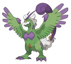 Rule 34 | absurdres, alternate form, animal focus, artist request, bird, colored sclera, full body, gen 5 pokemon, highres, legendary pokemon, nintendo, no humans, official art, pokemon, pokemon (creature), pokemon bw2, pokemon focus, solo, third-party source, tornadus, tornadus (therian), transparent background, white eyes, yellow sclera