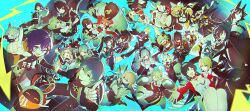 Rule 34 | 1other, 6+boys, 6+girls, absurdres, anby demara, anton ivanov, asaba harumasa, astra yao, bangboo (zenless zone zero), belle (zenless zone zero), ben bigger, billy kid, burnice white, caesar king (zenless zone zero), closed eyes, closed mouth, commentary request, corin wickes, ellen joe, eous (zenless zone zero), evelyn chevalier, goma aki, grace howard, highres, hoshimi miyabi, hugo vlad, jane doe (zenless zone zero), koleda belobog, lighter, looking at another, looking at viewer, looking to the side, luciana de montefio, multiple boys, multiple girls, nekomiya mana, nicole demara, open mouth, piper wheel, pointing, pointing at viewer, qingyi (zenless zone zero), seth lowell, smile, soldier 11 (zenless zone zero), soukaku (zenless zone zero), trigger (zenless zone zero), tsukishiro yanagi, vivian banshee, von lycaon, wise (zenless zone zero), zenless zone zero, zhu yuan