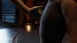 1boy 1girl 3d age_difference animated armpits ass assertive_female bare_shoulders black_hair bleur blonde_hair bookshelf bouncing_breasts breasts breasts_out completely_nude computer cowgirl_position earrings eyelashes eyeliner feet final_fantasy final_fantasy_vii happy_sex hetero highres hug hugo_de_rune indoors jewelry large_breasts long_hair makeup mature_female moaning necklace night nipples nude office older_woman_and_younger_man pectorals scarlet_(ff7) sex short_hair shota size_difference sound source_request square_enix straddling vaginal vest video