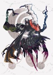 black_fur black_skin blue_eyes bright_pupils bwmtk1110 claws colored_skin covered_eyes darkrai dated full_body gen_4_pokemon highres legendary_pokemon mythical_pokemon nintendo no_humans no_mouth pokemon pokemon_(creature) pokemon_focus solo whisp white_background white_pupils