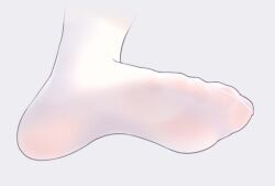 Rule 34 | 1girl, bei qi, commentary request, feet, feet only, foot focus, grey background, no shoes, original, pantyhose, simple background, soles, solo, toe seam, toes, white pantyhose