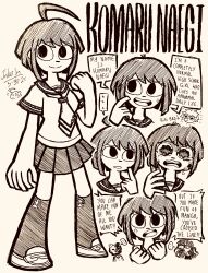... 2boys 2girls absurdres ahoge anger_vein arrow_(symbol) brother_and_sister character_name clenched_hands closed_mouth crying crying_with_eyes_open danganronpa_(series) danganronpa_another_episode:_ultra_despair_girls dated english_text fukawa_toko full_body greyscale hatching_(texture) highres josh-s26 kneehighs long_hair male_monokuma_kid monochrome multiple_boys multiple_girls multiple_views naegi_komaru naegi_makoto necktie open_mouth sailor_collar school_uniform serafuku shirt shoes short_hair short_sleeves siblings signature simple_background skirt smile socks speech_bubble sweatdrop tears teeth upper_teeth_only v-shaped_eyebrows white_background