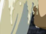 1girl animated blonde_hair blush breasts censored closed_eyes cum cum_in_container cum_in_cup cup drinking drinking_glass functionally_nude glass gokkun himekishi_lilia holding holding_cup interior large_breasts licking_lips lilia_eberwein long_hair mosaic_censoring necktie nipples ribbon sound swallowing tongue tongue_out video wine_glass