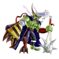 Rule 34 | 1boy, banchou, cyborg, delinquent, digimon, digimon (creature), male focus, orgemon, oridigi, original, solo, spikes