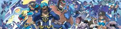 Rule 34 | 6+boys, 6+girls, anchor, anchor necklace, archie (pokemon), ariga hitoshi, arm up, arms up, bandana, black bandana, black footwear, black gloves, black hair, blob, blue bandana, blue bodysuit, blue eyes, blue gloves, blue hair, blue pants, blue shirt, blue socks, bodysuit, brown eyes, brown hair, carvanha, closed eyes, closed mouth, colored inner hair, colored sclera, dark-skinned female, dark-skinned male, dark skin, facepaint, facial hair, flexing, gen 1 pokemon, gen 3 pokemon, gloves, gold necklace, grimer, jewelry, kyogre, legendary pokemon, long hair, matt (pokemon), mega pokemon, mega sharpedo, mega stone, midriff, mightyena, muk, multicolored hair, multiple boys, multiple girls, navel, necklace, nintendo, official art, open mouth, orange eyes, pants, partially fingerless gloves, pokemon, pokemon (creature), pokemon oras, primal kyogre, red eyes, sharp teeth, sharpedo, shelly (pokemon), shirt, short hair, smile, socks, stomach tattoo, striped clothes, striped shirt, striped socks, swimming, tattoo, team aqua, team aqua grunt, team aqua uniform, teeth, third-party source, two-tone shirt, white shirt, white socks, yellow sclera