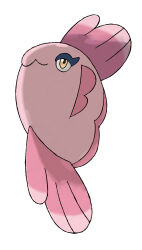 alomomola animal_focus artist_request closed_mouth eyelashes fish full_body gen_5_pokemon highres nintendo no_humans official_art pokemon pokemon_(creature) pokemon_bw pokemon_focus simple_background smile solo third-party_source white_background yellow_eyes