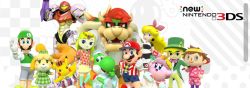 animal_crossing bowser creatures_(company) game_freak gen_1_pokemon isabelle_(animal_crossing) kirby kirby_(series) link luigi mario mario_(series) metroid nintendo pikachu pokemon pokemon_(creature) princess_peach princess_zelda samus_aran striped_background super_mario_bros._1 the_legend_of_zelda villager_(animal_crossing) yoshi yoshi&#039;s_island