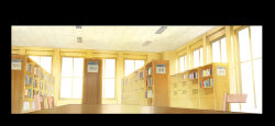 Rule 34 | book, bookshelf, day, indoors, library, no humans, original, scenery, shadow, slow d, sunlight, table, window