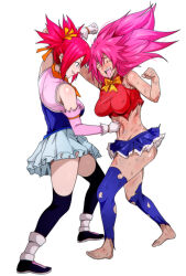 2girls artist_request catfight fairy_tail fairy_tail_zero humiliation multiple_girls ryona sheria_blendy tagme wendy_marvell