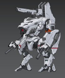 absurdres arm_cannon arm_shield cannon doppelsoldner_(girls&#039;_frontline) girls&#039;_frontline highres mecha mecha_focus no_humans paradeus pure_boy robot weapon