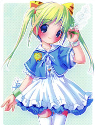 animal_ears cat_ears child dress highres pop solo tagme thighhighs white_thighhighs