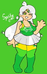 breasts large_breasts non-web_source original plump skirt sprite supersoursoda thick_thighs thighs wide_hips
