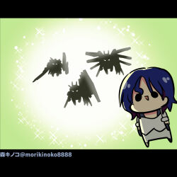 Rule 34 | 00 qan[t], 1boy, beam rifle, blue hair, char&#039;s counterattack, chibi, commentary, energy gun, freedom gundam, gundam, gundam 00, gundam 00 a wakening of the trailblazer, gundam gquuuuuux, gundam seed, letterboxed, mecha, morikinoko, nu gundam, open mouth, robot, scene reference, shield, shuji ito, smile, spoilers, sword, twitter username, weapon