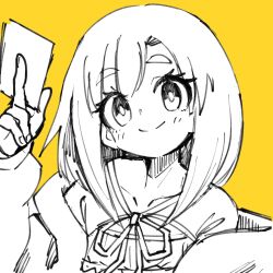 1girl blush card digimon digimon_liberator female_focus highres kinosaki_arisa looking_at_viewer smile solo