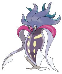 Rule 34 | animal focus, artist request, beak, black sclera, closed mouth, colored sclera, full body, gen 6 pokemon, highres, malamar, narrowed eyes, nintendo, no humans, official art, pokemon, pokemon (creature), pokemon focus, pokemon xy, solo, squid, tentacles, third-party source, transparent background, yellow eyes