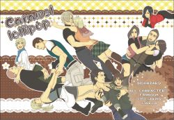 Rule 34 | 5boys, 6+girls, ada wong, arm around waist, ashley graham, bad id, bad pixiv id, bike shorts, billy coen, black hair, blonde hair, blue eyes, blush, breasts, brown hair, buzz cut, carrying, choker, chris redfield, claire redfield, cleavage, couple, cutoffs, denim, denim shorts, dog tags, everyone, gloves, helena harper, hetero, holding hands, hug, jake muller, jill valentine, leon s. kennedy, lying, multiple boys, multiple girls, muscular, niisan alpha, on stomach, parted bangs, piers nivans, plaid clothes, plaid skirt, ponytail, princess carry, rebecca chambers, resident evil, resident evil - code: veronica, resident evil 0, resident evil 2, resident evil 4, resident evil 5, resident evil 6, scarf, sherry birkin, short hair, shorts, skirt, straddling, tank top, tattoo, unmoving pattern, upright straddle, very short hair