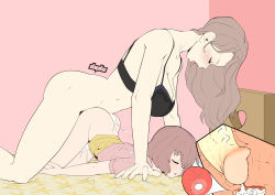 1futa 1girl absurdres age_difference ass bed black_bra blush bottomless bra breasts closed_eyes clothed_sex cross-section cum cum_in_pussy cum_on_ass cum_on_body cum_on_clothes cum_overflow doggystyle dude-doodle ejaculation fertilization from_side futa_with_female futanari highres impregnation incest indoors internal_cumshot koe_no_katachi lace lace_bra large_breasts light_brown_hair loli mature_female mother_and_daughter nishimiya_shouko nishimiya_yaeko on_bed onee-loli open_mouth ovum penis profile prone_bone rape sex sex_from_behind sleep_molestation sleeping sperm_cell third-party_edit tongue tongue_out top-down_bottom-up uncensored underwear underwear_only vaginal
