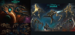 3d amarr_empire_(eve_online) artist_name commentary concept_art copyright_name dated destroyer_(eve_online) english_text eve_online glowing highres iosifchezan military_vehicle nebula no_humans original photoshop_(medium) planet science_fiction space spacecraft star_(sky) starry_sky_background thrusters vehicle_focus