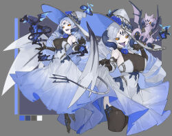 1girl character_request copyright_request dragon hat highres horns long_tongue n9+ tagme tongue tongue_out witch_hat