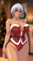 1girl absurdres breasts dark-skinned_female dark_skin highres large_breasts nana_bassler plunderer short_hair solo yeezusdraw