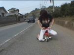 1boy 2girls animated asian bdsm bike_dildo breasts brown_hair censored close-up crotchless denim dildo dildo_riding female_masturbation humiliation jeans kneeling masturbation multiple_girls natural_high_(av) nhdt-469 nipples object_insertion outdoors pants photo_(medium) public_indecency pussy_juice dildo_riding road sex_toy shirt solo sound squatting street t-shirt tachibana_riko tricycle vaginal vaginal_object_insertion video video