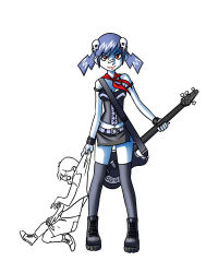 2-ch creepy-tan guitar highres instrument mascot ru-chans