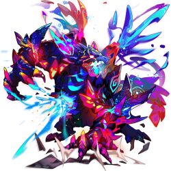 cratio_(abyss)_(dragon_village) cratio_(dragon_village) dragon dragon_village_(series) dragon_village_collection game_cg no_humans official_art third-party_source transparent_background water
