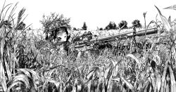 Rule 34 | 1girl, absurdres, closed mouth, combat helmet, commentary, darius billie (moonkez), ear protection, gloves, grass, gun, h&amp;k hk23, head rest, headset, helmet, highres, light machine gun, long sleeves, lying, machine gun, military combat uniform, military uniform, on stomach, open mouth, original, outdoors, saliva, scope, shaded face, short hair, sky, solo, symbol-only commentary, tall grass, tree, weapon