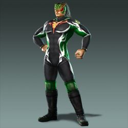 alternate_costume mask shin_sangoku_musou wei_yan wrestler