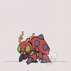 animated antennae bug claws digimon digimon_(creature) energy evolution exoskeleton horns kabuterimon rhinoceros_beetle sharp_teeth spikes teeth tentomon video