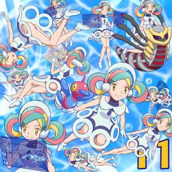 00s 6+girls clone gen_4_pokemon giratina giratina_(origin) gloves infi_(pokemon) legendary_pokemon lowres multicolored_hair multiple_girls multiple_persona newton_graceland nintendo pokemoa pokemon pokemon:_giratina_and_the_sky_warrior pokemon_(anime) pokemon_(creature) pokemon_dppt pokemon_dppt_(anime) porygon-z yellow_eyes zero_(pokemon)